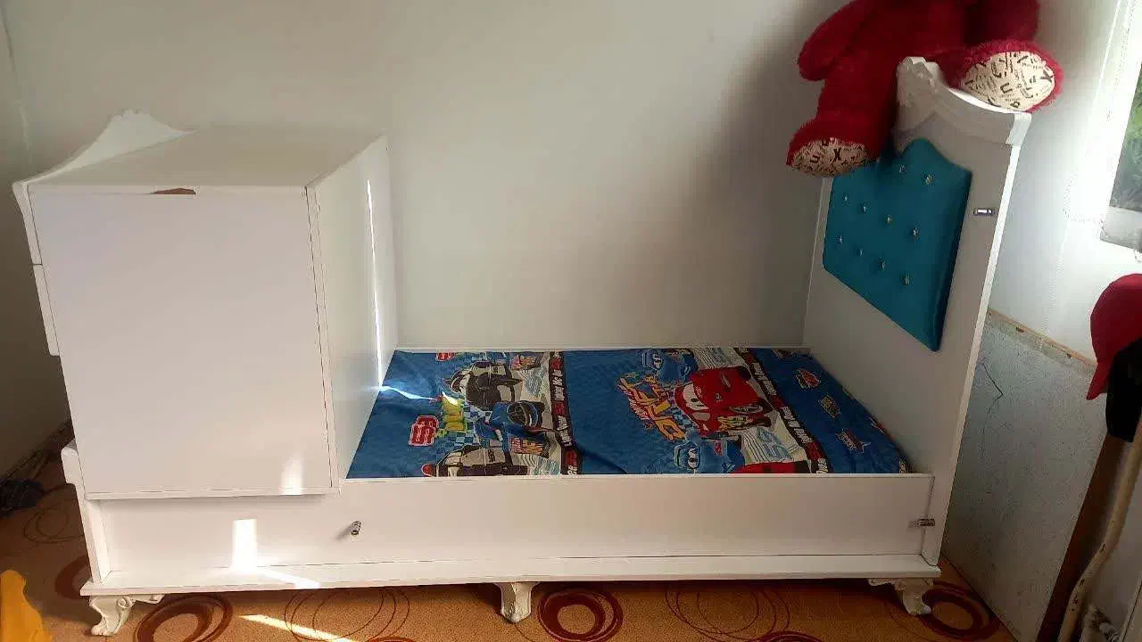 سرویس تخت و کمد کودک و نوجوان|تخت و سرویس خواب|پاکدشت, پاکدشت (مامازند)|دیوار