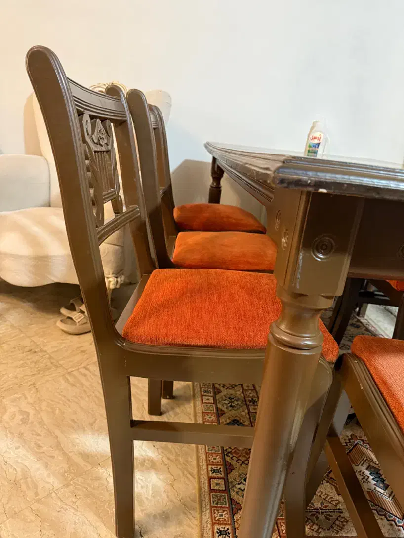 ناهار خوری ۷ نفره|میز و صندلی غذاخوری|تهران, باغ فیض|دیوار