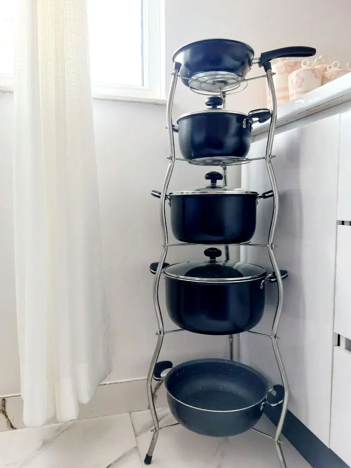 استند قابلمه|آبچکان و نظمدهنده ظروف|رشت, حافظ آباد|دیوار