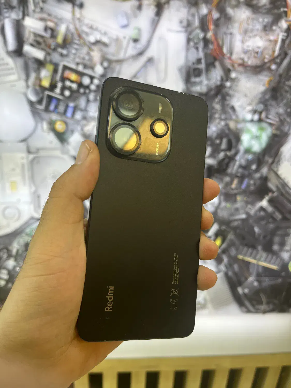 REDMI NOTE 14 256گیگ رام 8 رنگ مشکی|موبایل|اصفهان, احمدآباد|دیوار