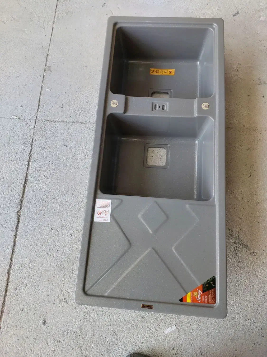 سینک سایز 120× 50 ظرفشویی گرانیتی/ از برند هوگوین|مصالح و تجهیزات ساختمان|تبریز, |دیوار