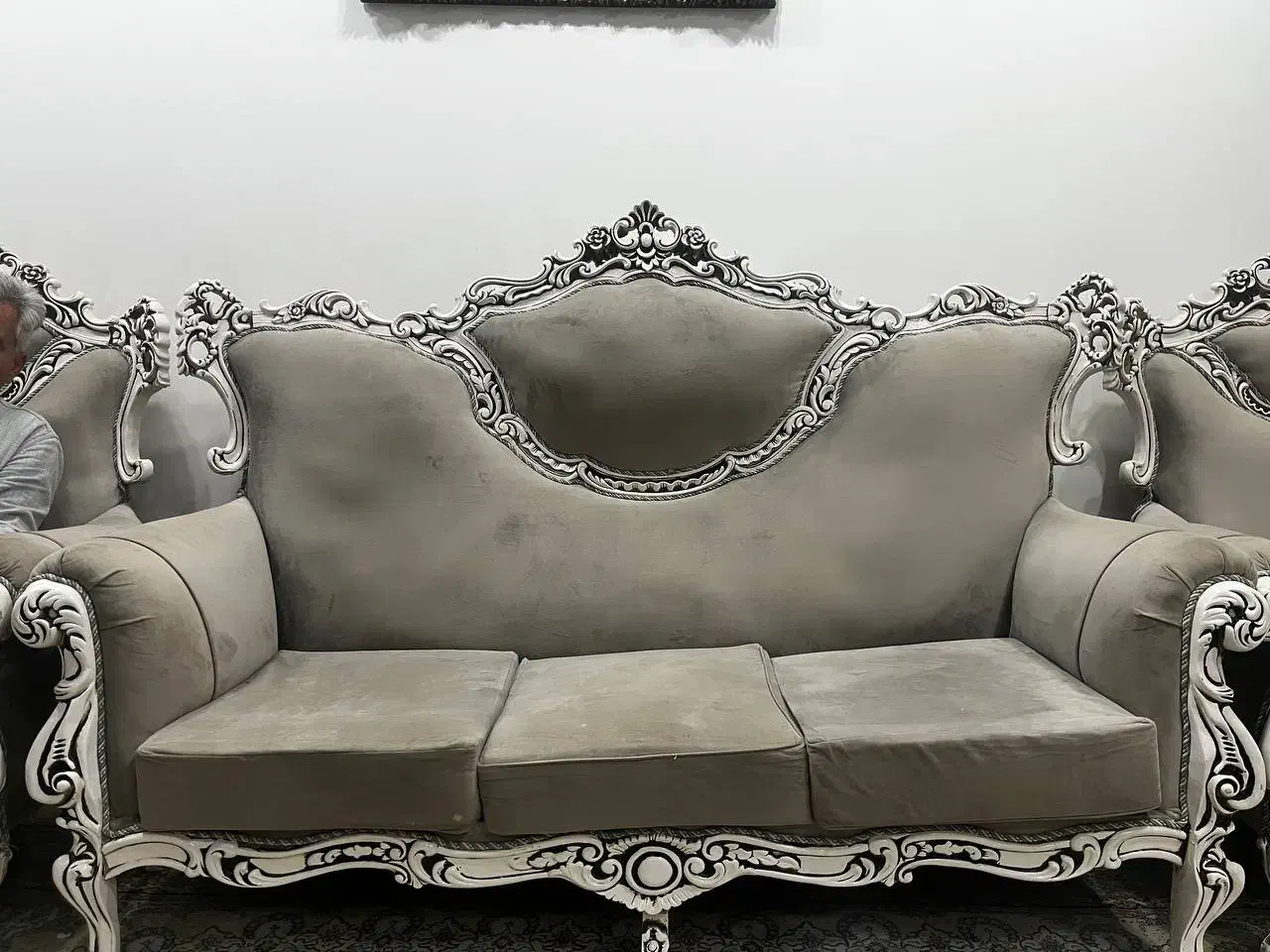 مبل در حد نو|مبلمان خانگی و میز عسلی|آباده, |دیوار