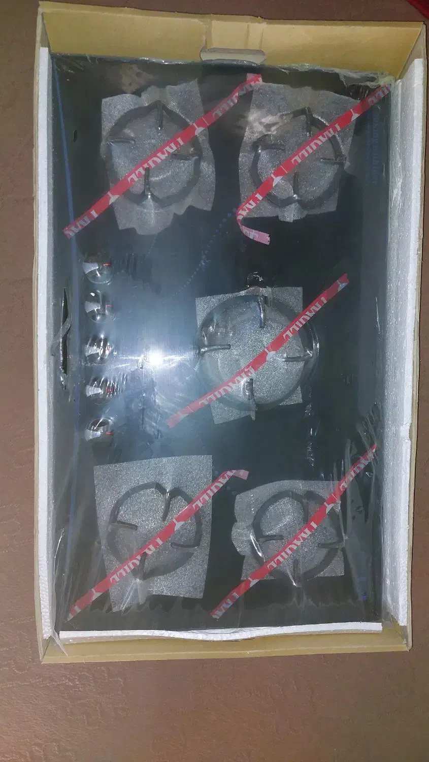 اجاق گاز صفحه ای ۵شعله|اجاق گاز و لوازم برقی پخت‌وپز|خمینی‌شهر, |دیوار