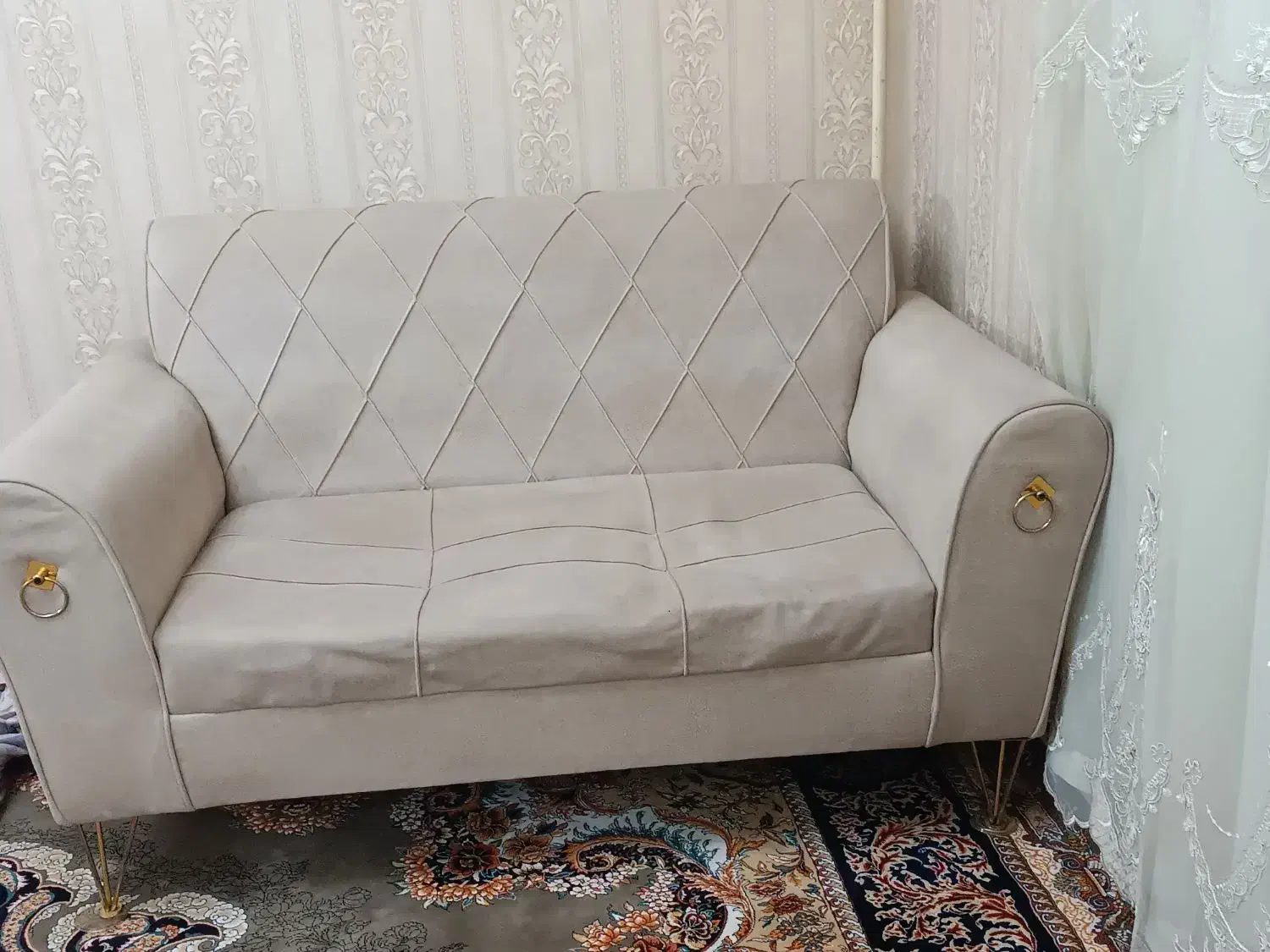 مبل 6 نفره با سه عدد جلو مبلی|مبلمان خانگی و میز عسلی|قرچک, میرزائی شمالی|دیوار