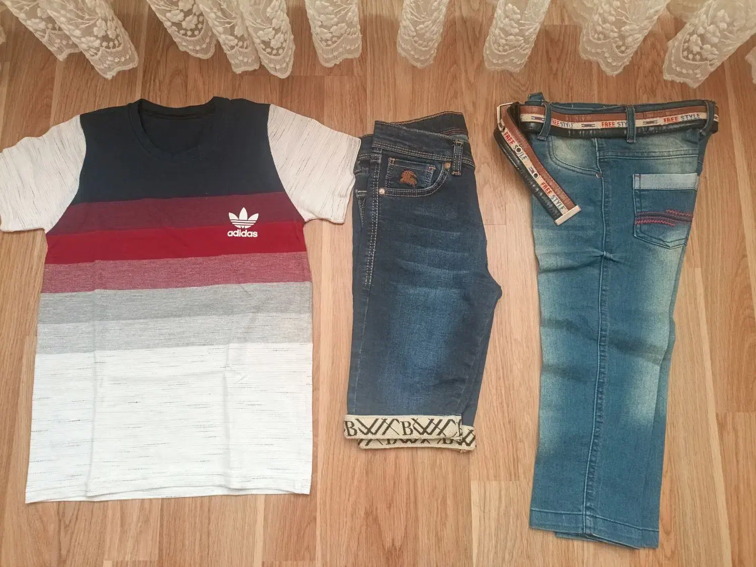 تیشرت و شلوارک و شلوار لی پسرانه|کفش و لباس بچه|تبریز, |دیوار