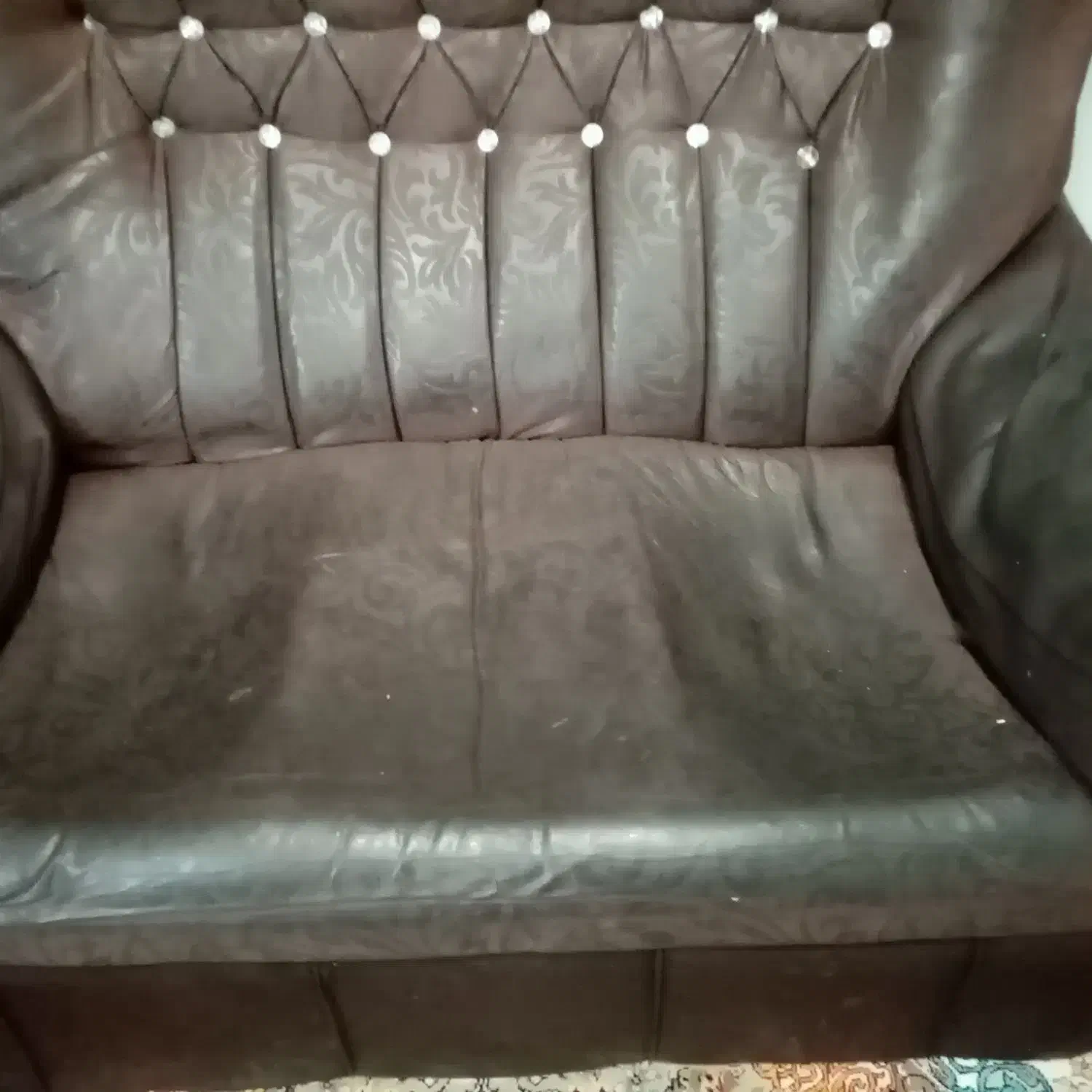 مبل دونفره رایگان|مبلمان خانگی و میز عسلی|قم, شاه سید علی|دیوار