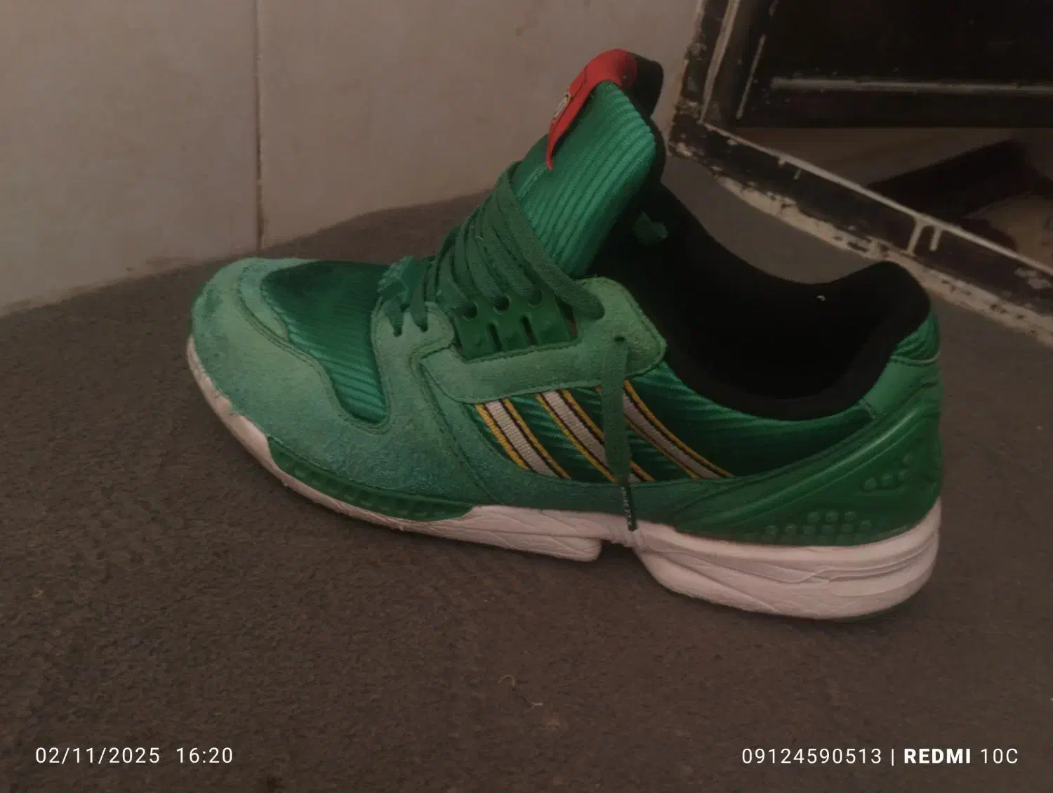 کتونی لگو سبز|کیف، کفش، کمربند|قرچک, میرزائی شمالی|دیوار