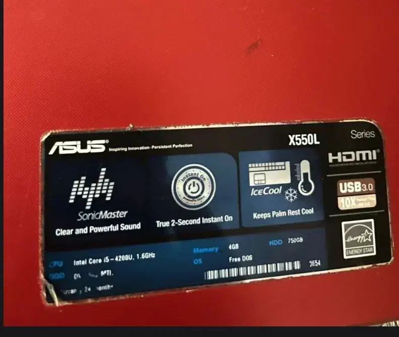 لپ تاپ ایسوس x550l|رایانه همراه|رشت, لاکانی|دیوار