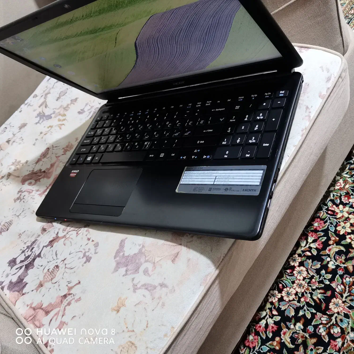 لپ تاپ ایسر گرافیک 4 معاوضه با گوشی یاps5|رایانه همراه|کرمان, |دیوار