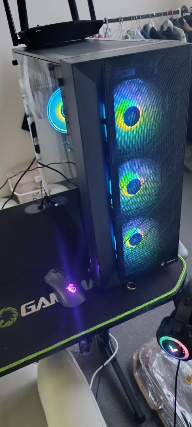 کامپیوتر گیمینگ و تجهیزات کامل به صورت یکجا|رایانه رومیزی|اصفهان, فرح آباد|دیوار