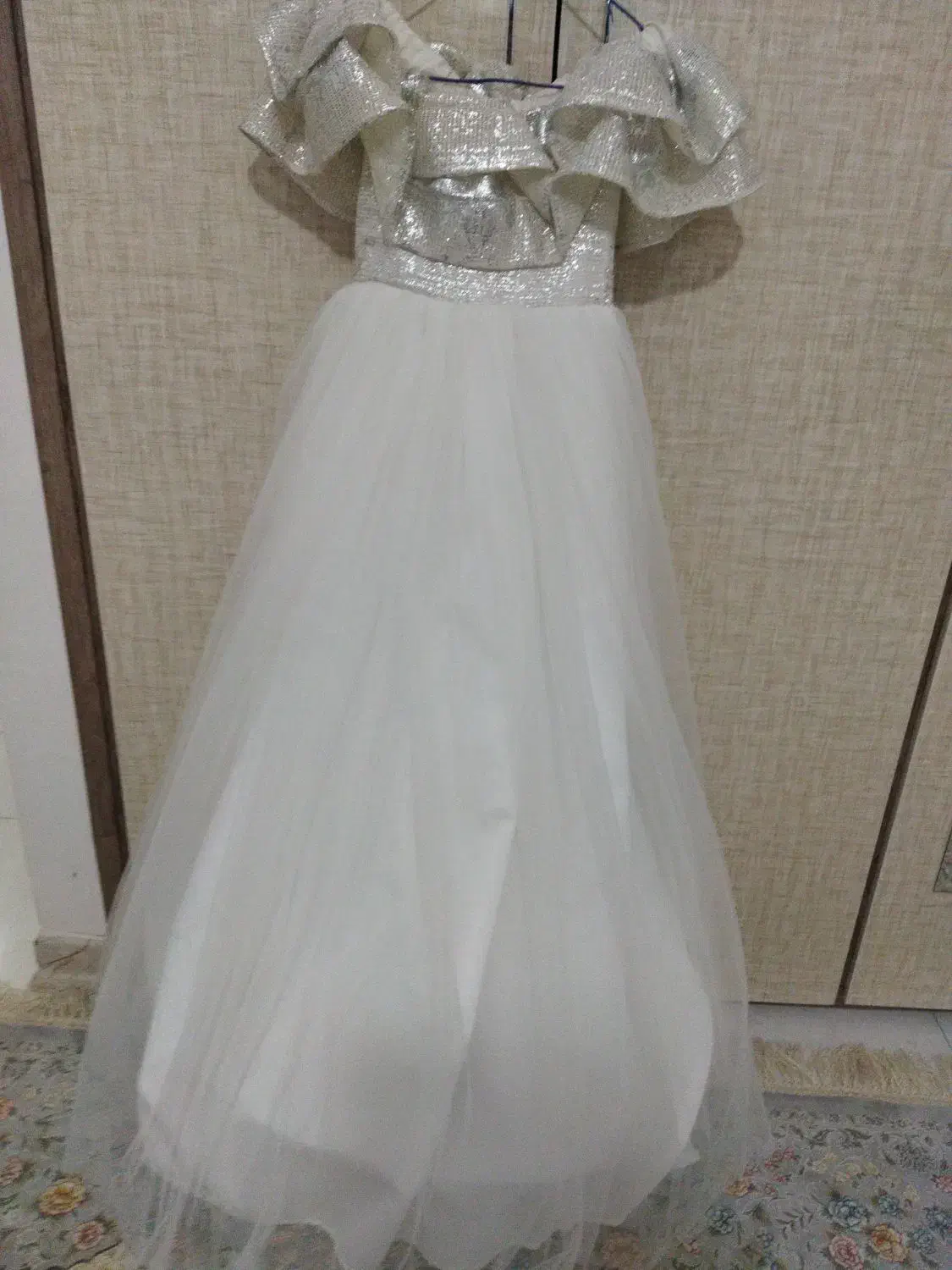 لباس مجلسی لباس عروس بچگانه نو|لباس|کرمانشاه, |دیوار