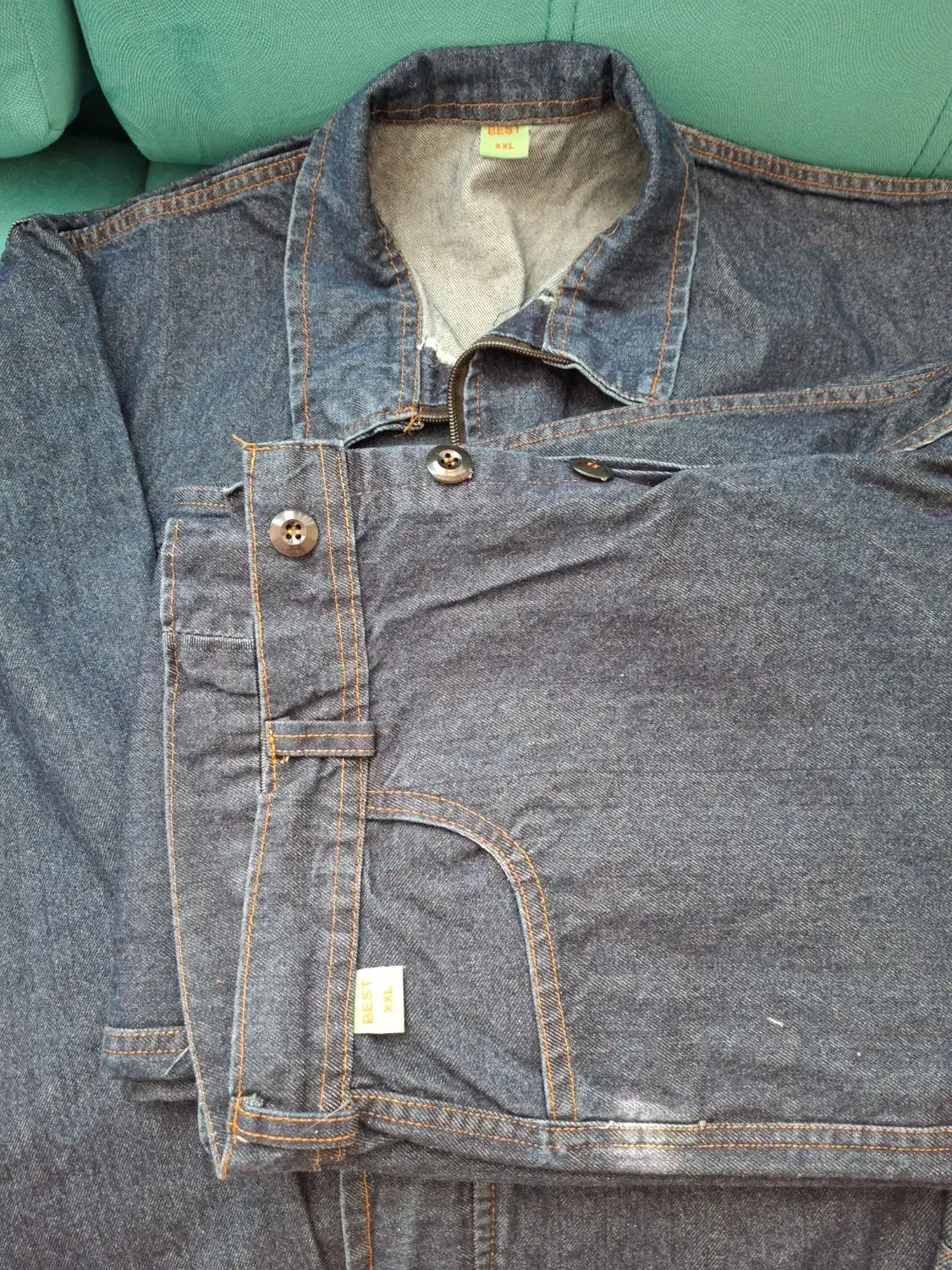 ست بلوز وشلوار جین xxL|لباس|اندیشه, شهرک صدف|دیوار