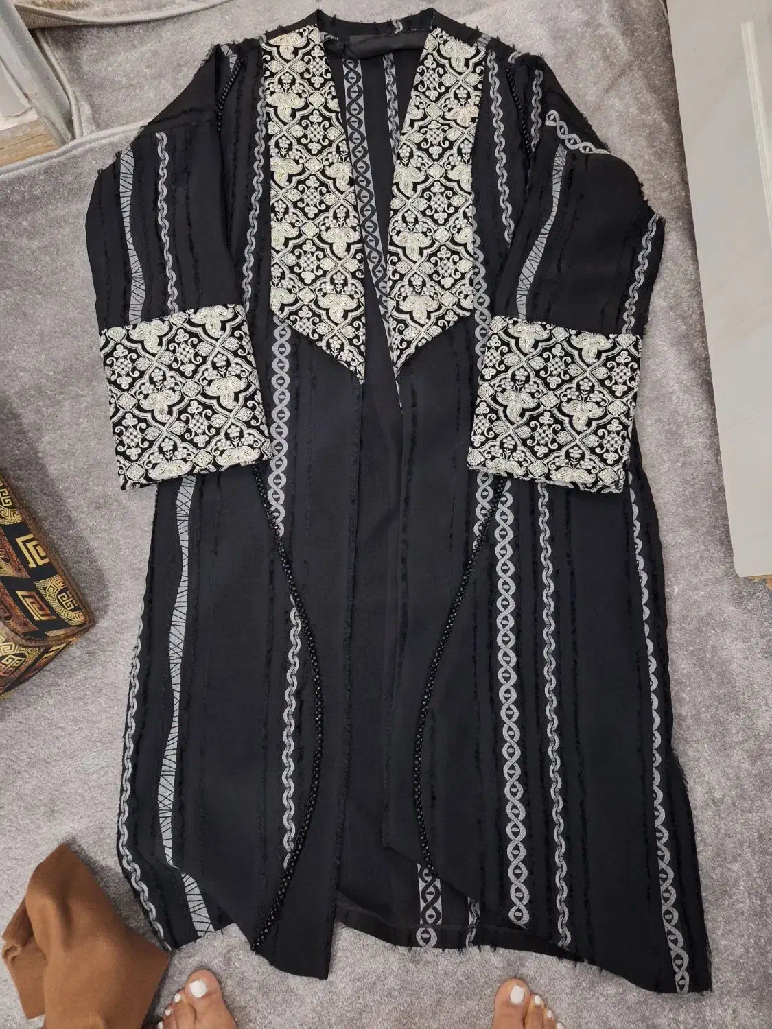 مانتو بلند مجلسی|لباس|املش, |دیوار