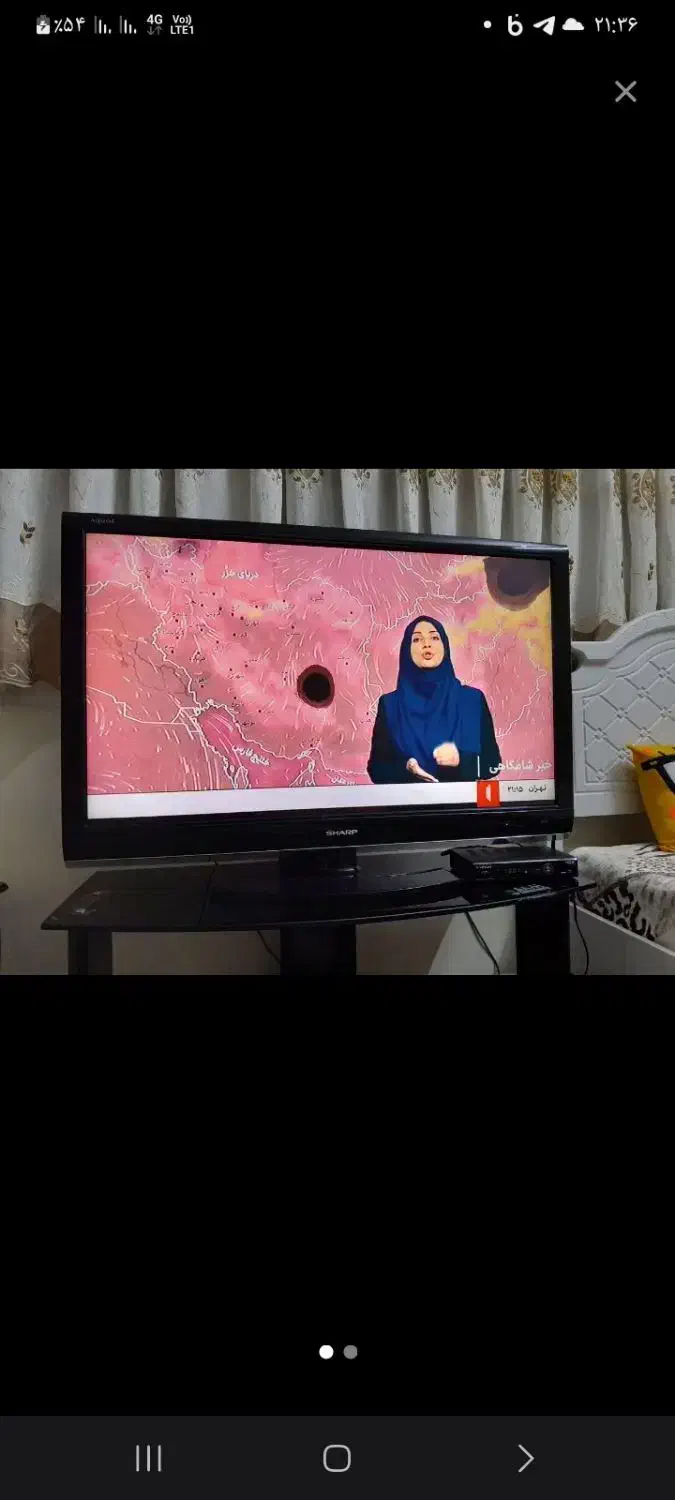 ال سی دی  ۴۲ اینچ  شارپ|تلویزیون و پروژکتور|ارومیه, |دیوار