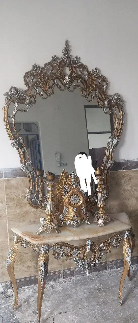 اینه وشمعدان|بوفه، ویترین، کنسول|کامیاران, |دیوار