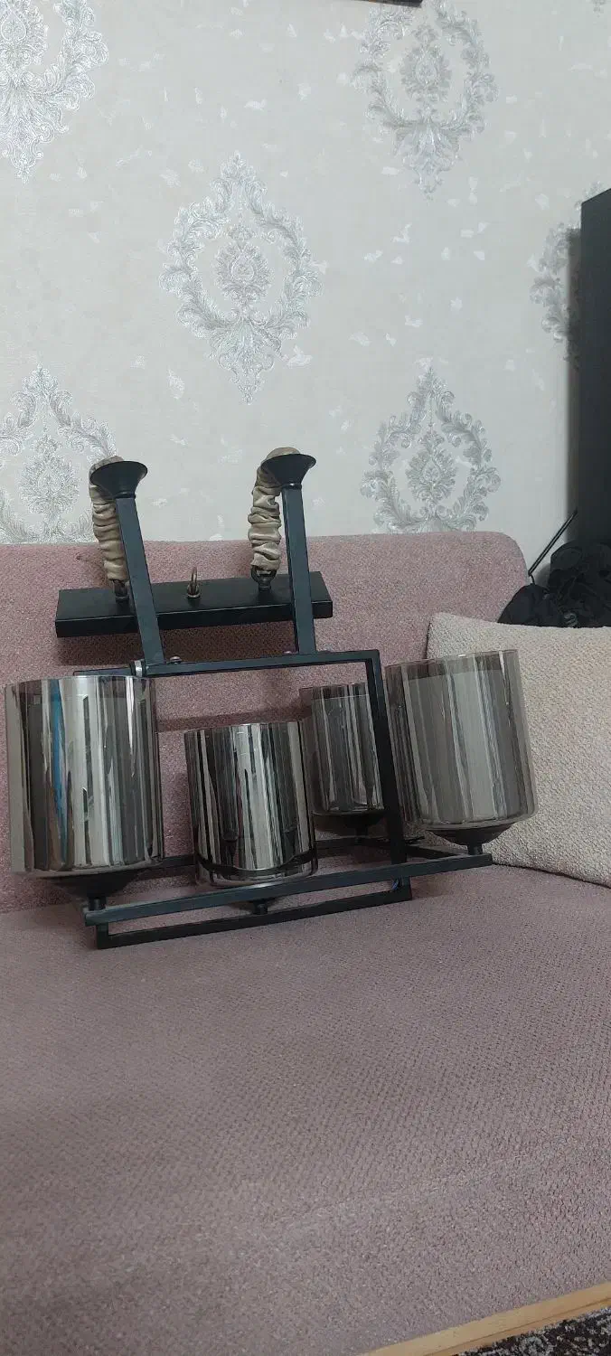 لوستر ۵ شاخه درحدنو|لوستر و چراغ آویز|اندیشه, شهرک مریم|دیوار