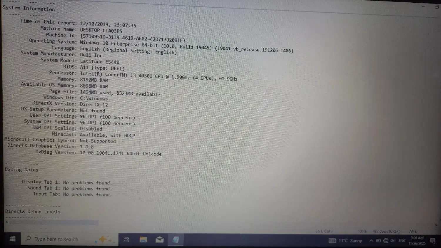 dell 5440|رایانه همراه|قزوین, |دیوار
