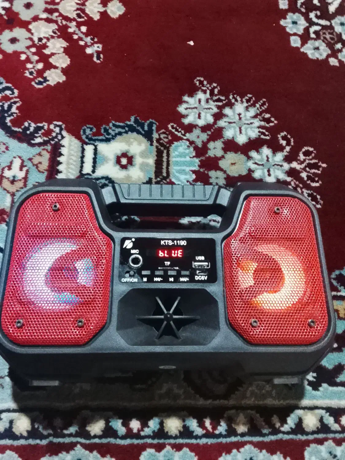 اسپیکر بلوتوث دار میکروفن خور رم فلش|سیستم صوتی خانگی|همدان, |دیوار