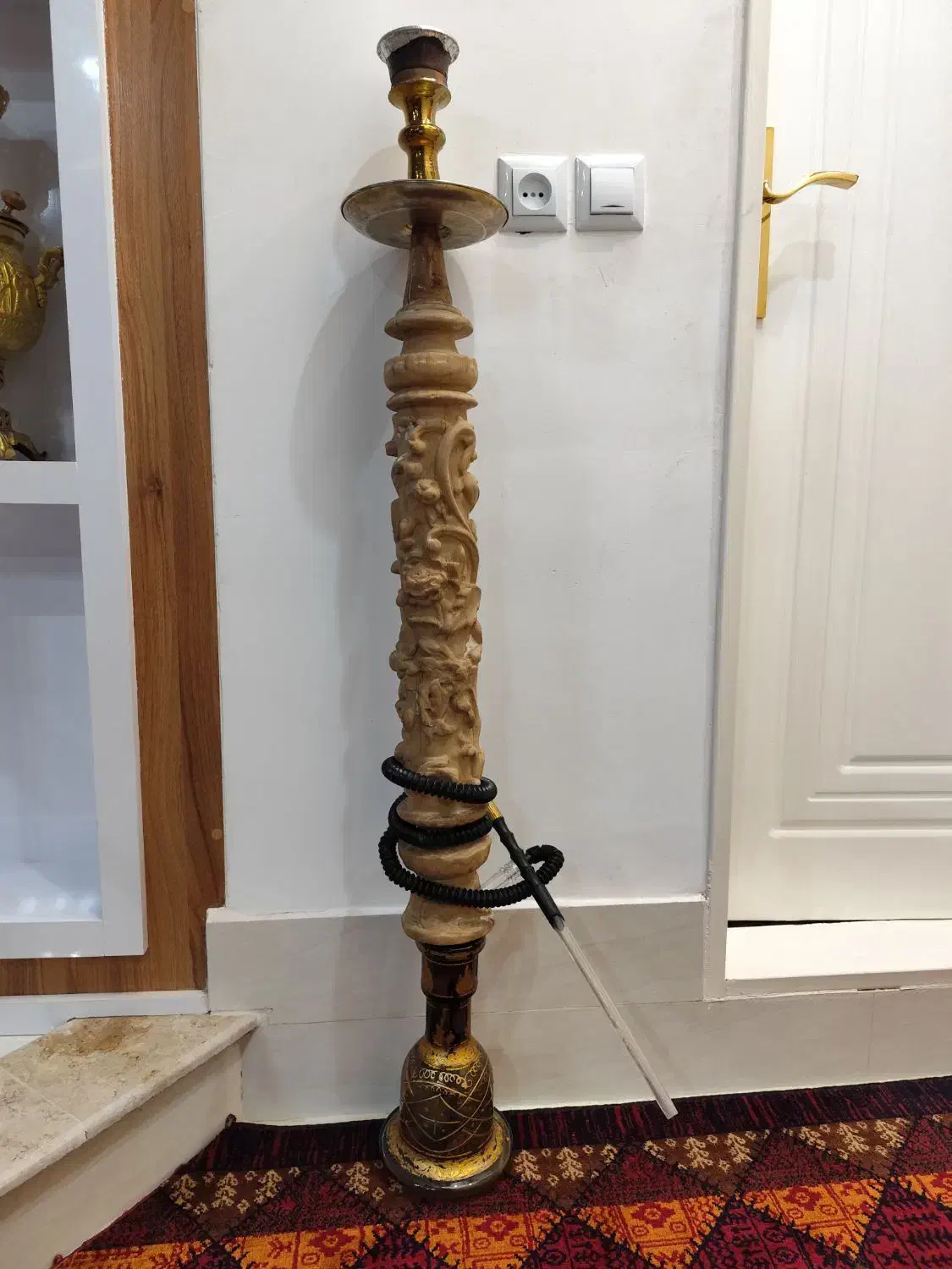 قلیان چوبی|زیورآلات و اکسسوری|بناب, |دیوار