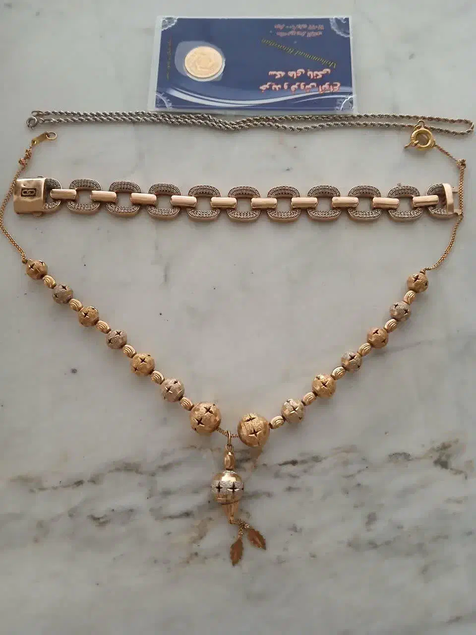 دستبند ،گردنبند و زنجیر طلا|جواهرات|قم, بکایی|دیوار