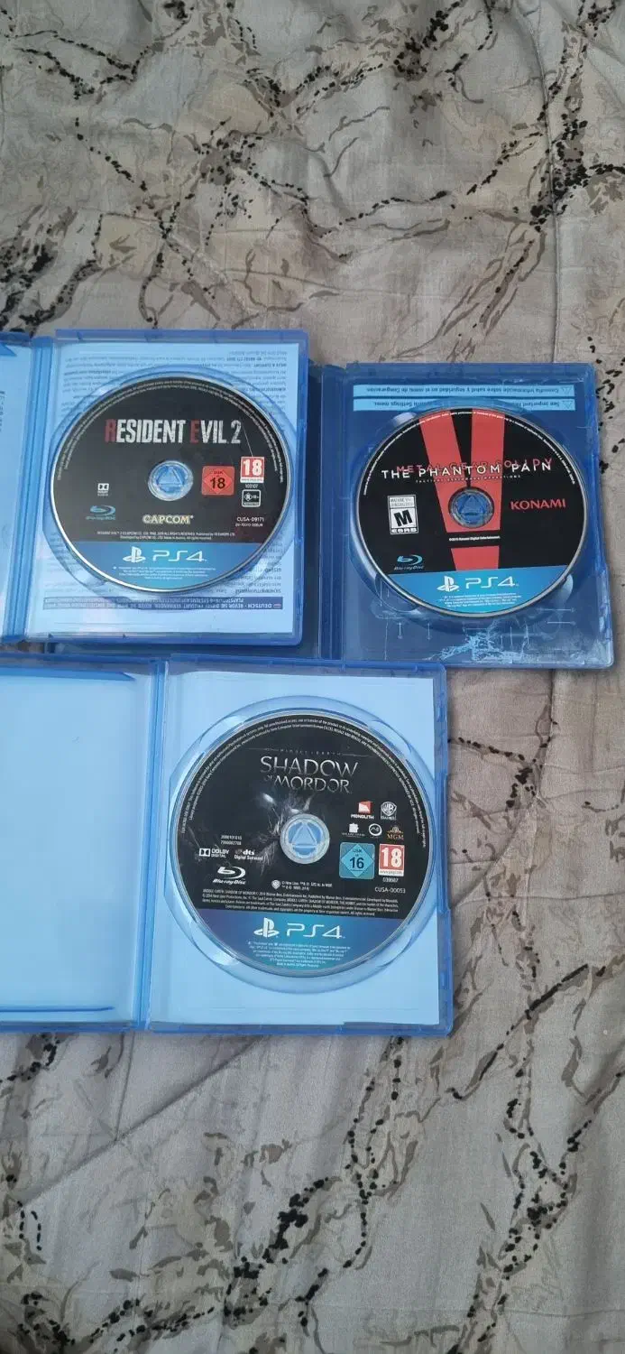 بازی های evil2 و metalgearsolid و... ارزان|کنسول، بازی ویدئویی و آنلاین|تهران, مختاری|دیوار