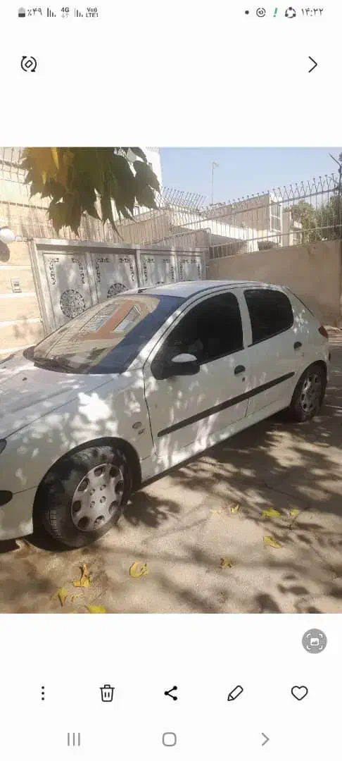 پژو  مدل  ۲۰۶تیپ ۵ تیوفایو..اتاق تعویض..|خودرو سواری و وانت|اصفهان, خلجا|دیوار