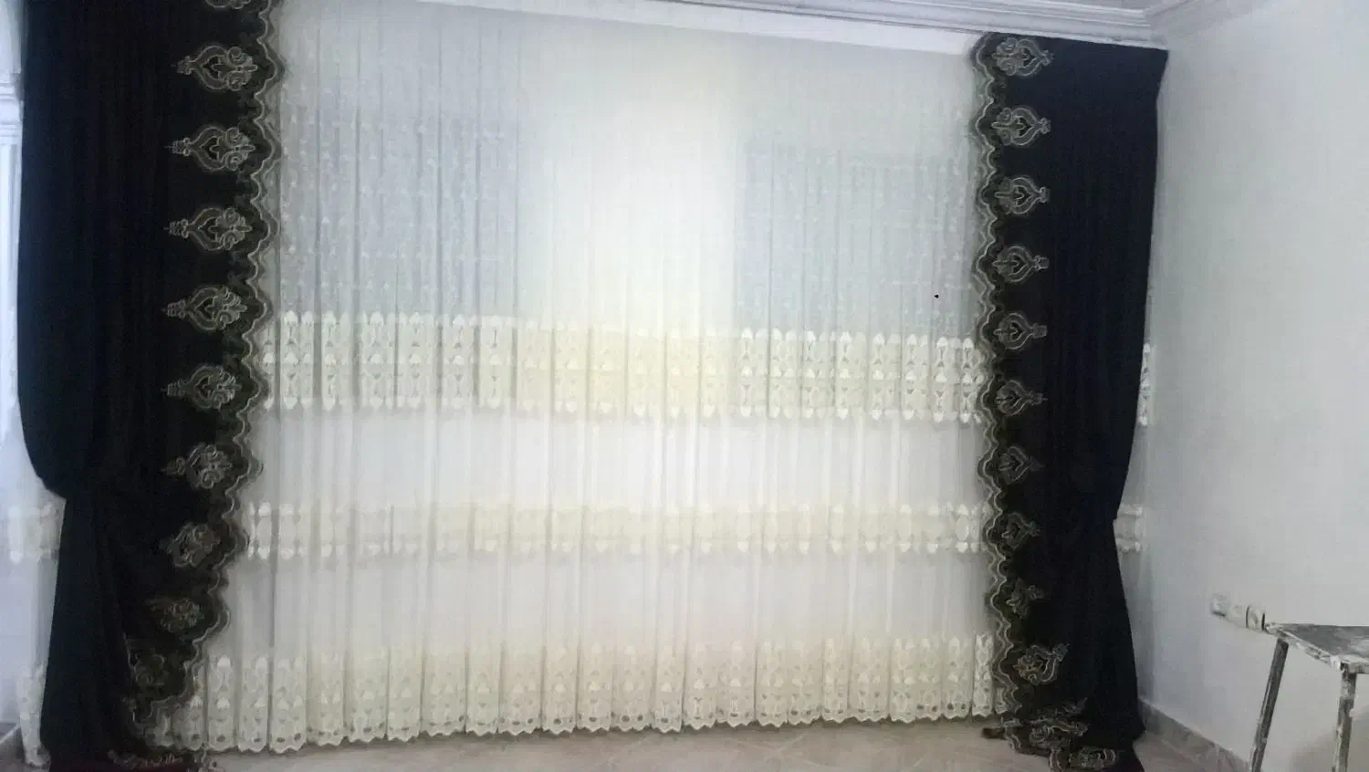 پرده پذیرایی|پرده، رانر، رومیزی|کرج, خرمدشت|دیوار