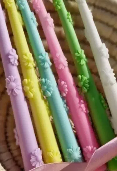 قالب سیلیکونی قلمی شمع بابونه|صنایع دستی و سایر لوازم تزئینی|سوسنگرد, |دیوار