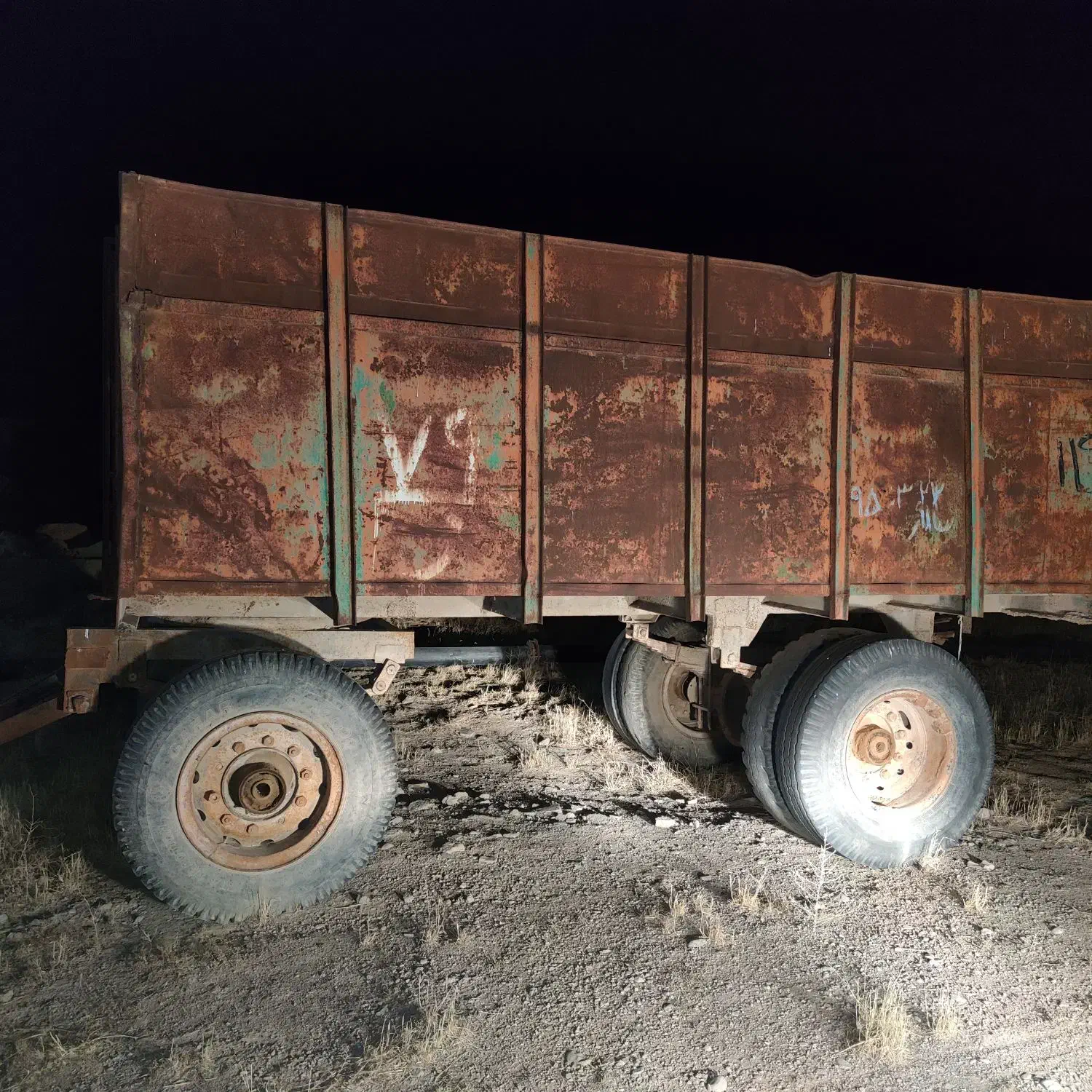 تریلی تراکتور ۶ چرخ|قطعات یدکی و لوازم جانبی|سیدآباد, |دیوار