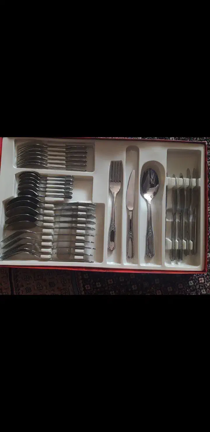 حراج قاشق وچنگال ۶نفره|ظروف سرو و پذیرایی|بهبهان, |دیوار