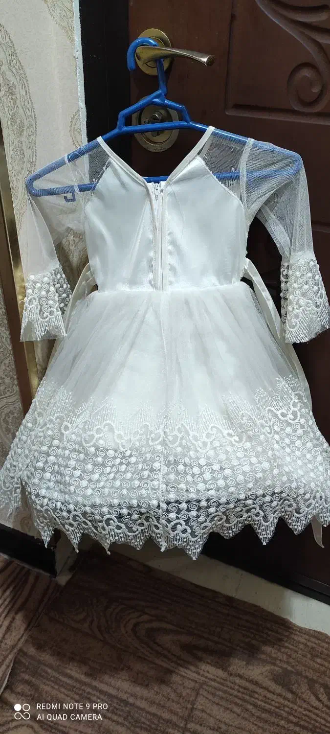 لباس عروس بچگانه|کفش و لباس بچه|آستانه اشرفیه, |دیوار