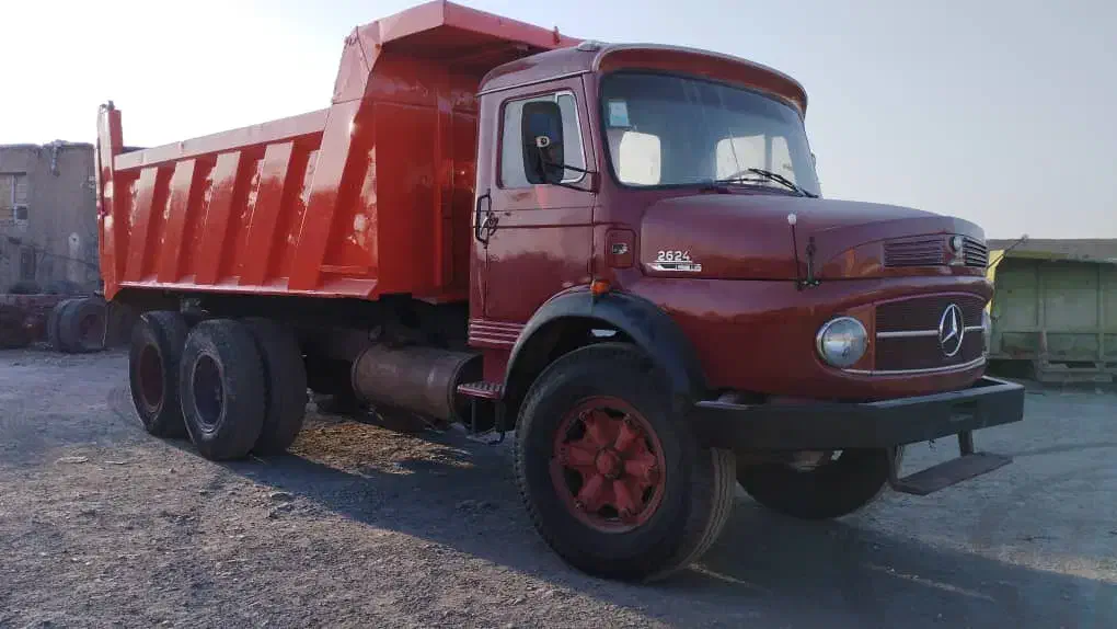 بنز ده چرخ کمپرسی پلاک قدیم سند بنام|خودرو سنگین|ملایر, |دیوار