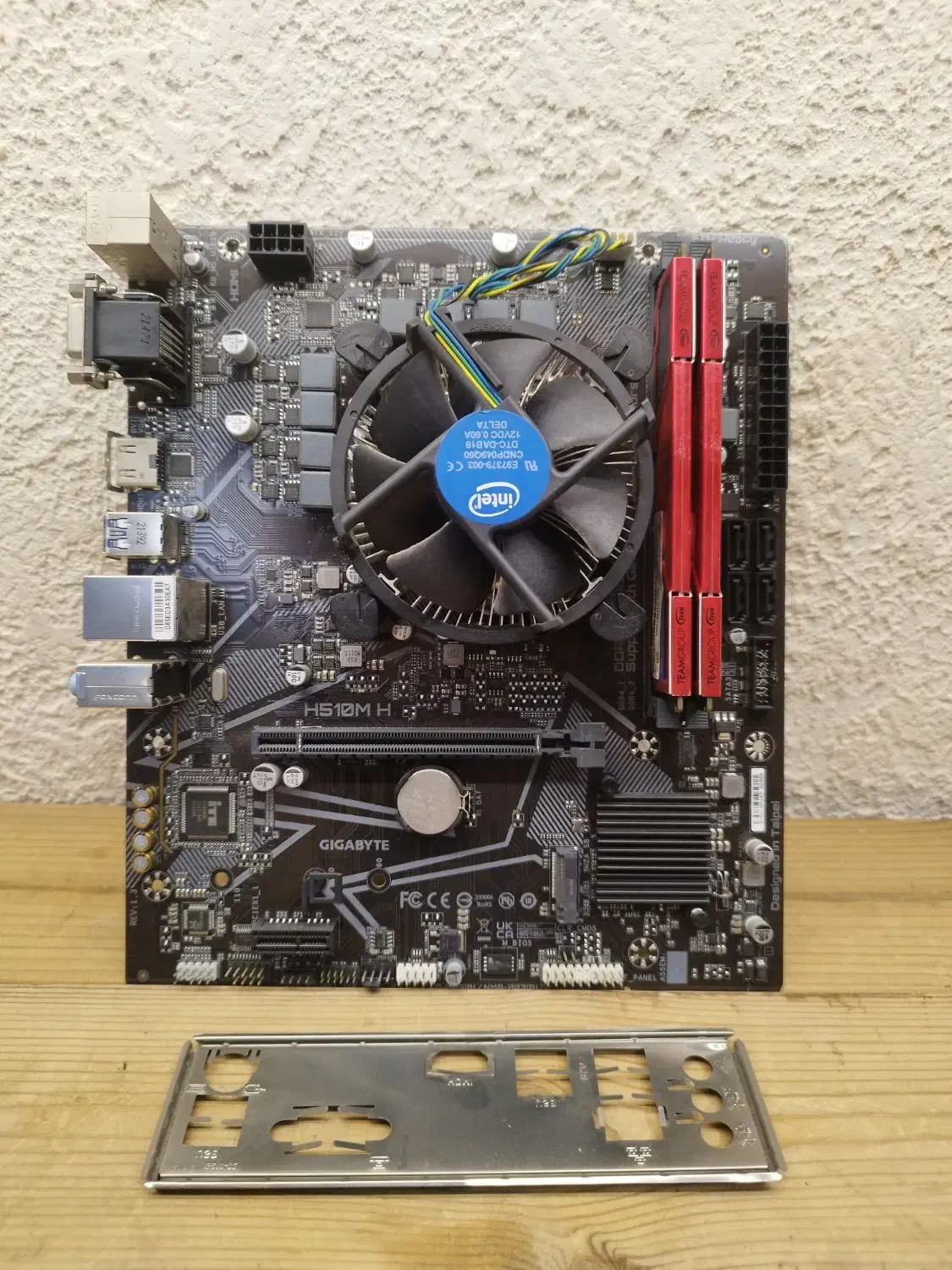 باندل نسل ۱۰ گیمینگ h510 گیگا + 10400 + ram8 درحد|قطعات و لوازم جانبی رایانه|تهران, شیخ هادی|دیوار