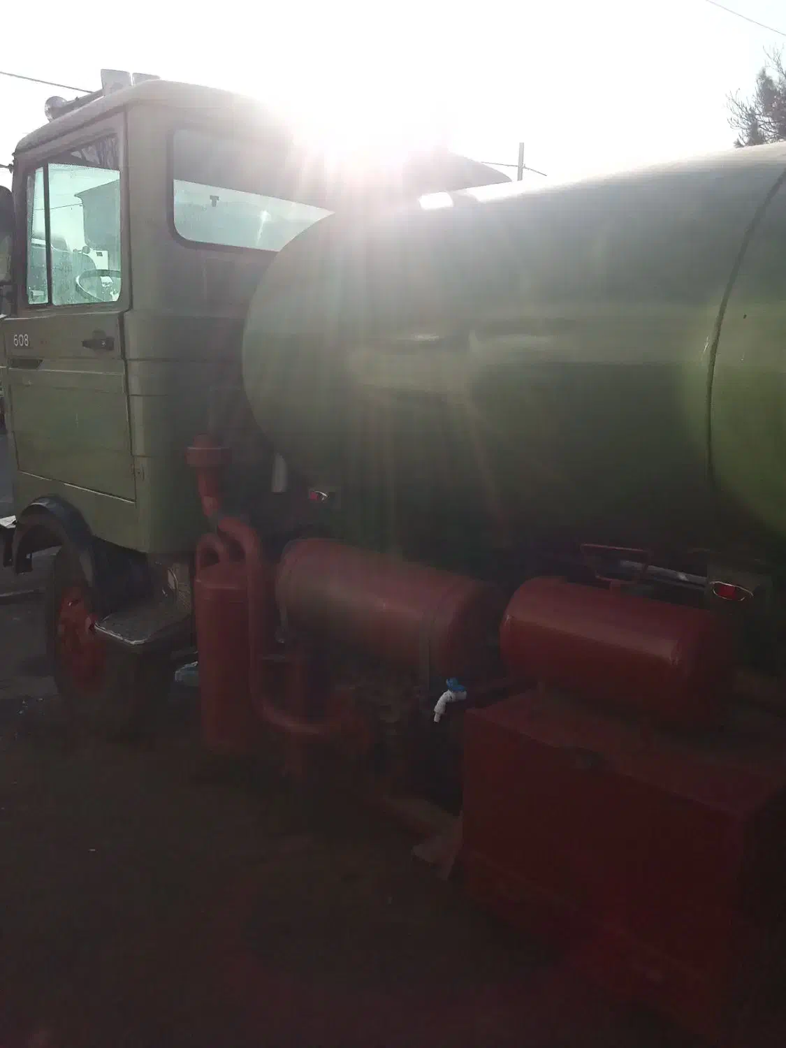 خاور 608 تانکر فاضلاب 69|خودرو سنگین|مشهد, رباط طرق|دیوار