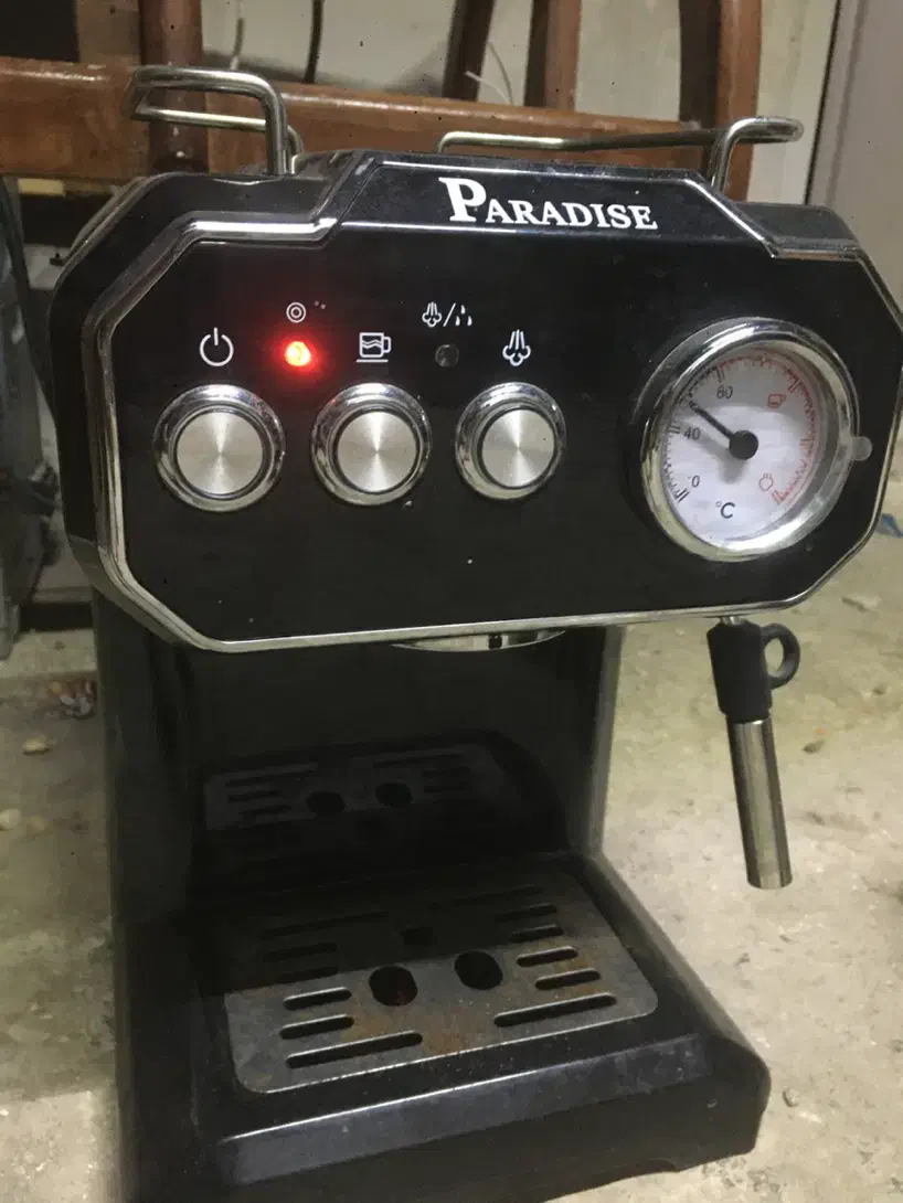 قهوه ساز نیمه صنعتی پارادیس ۴۰ شات زده شده|سماور، چایساز، قهوهساز|کرمان, |دیوار