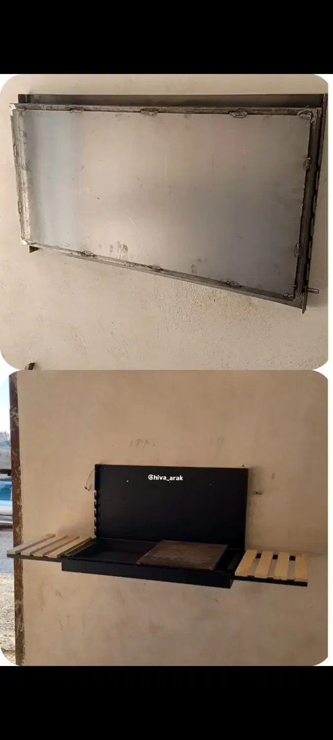 منقل دیواری منقل تاشو منقل زغالی|اجاق گاز و لوازم برقی پختوپز|اراک, |دیوار