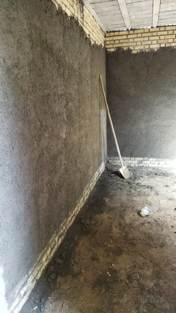 پلاستر با دستگاه ملات پاش و انجام شیب بندی|خدمات پیشه و مهارت|رامشیر, |دیوار