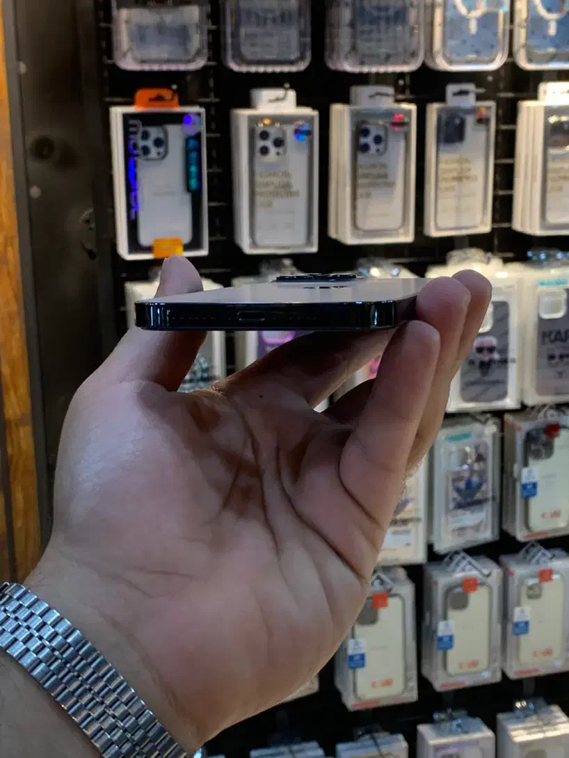 iPHONE 12PROMAX 256GB ZAA پک اصلی بازنشده|موبایل|رشت, چله خانه|دیوار