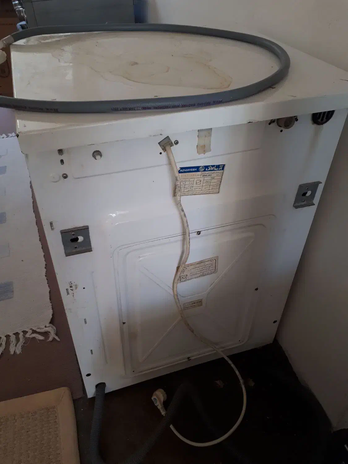 لباسشوئی پنج کیلوئی آزمایش|ماشین لباسشویی و خشک‌کن لباس|مراغه, |دیوار