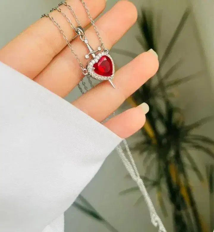 گردنبند ست شمشیر و قلب|بدلیجات|بندرعباس, |دیوار