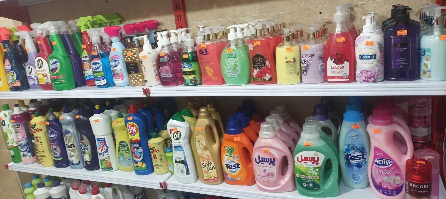 شوینده بهداشتی|مواد شوینده و دستمال کاغذی|ایوان, |دیوار