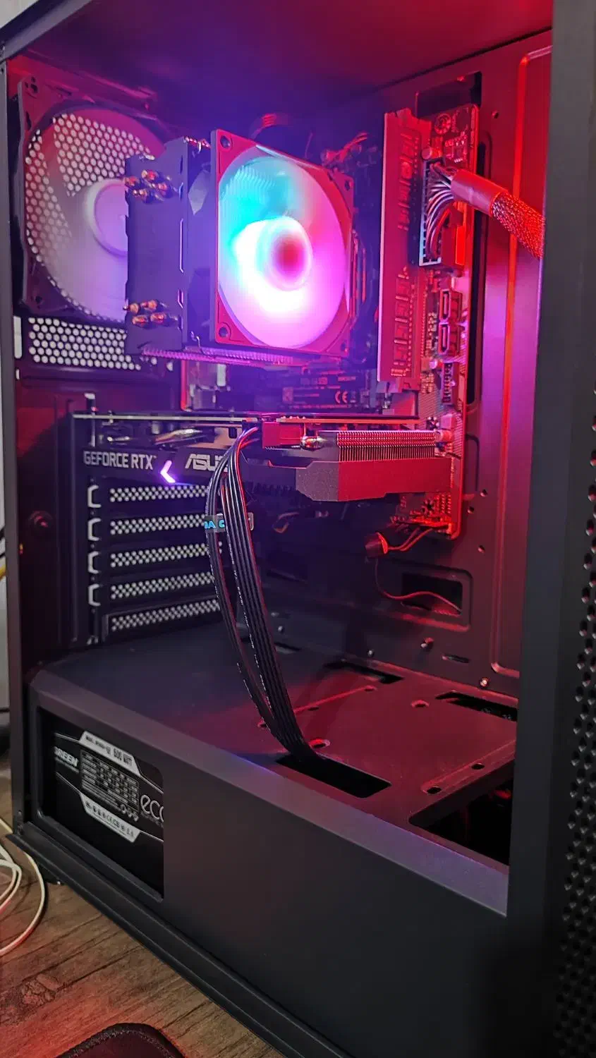 سیستم کیس کامپیوتر گیمینگ و رندرینگ|رایانه رومیزی|شیراز, شهرک فرهنگیان|دیوار