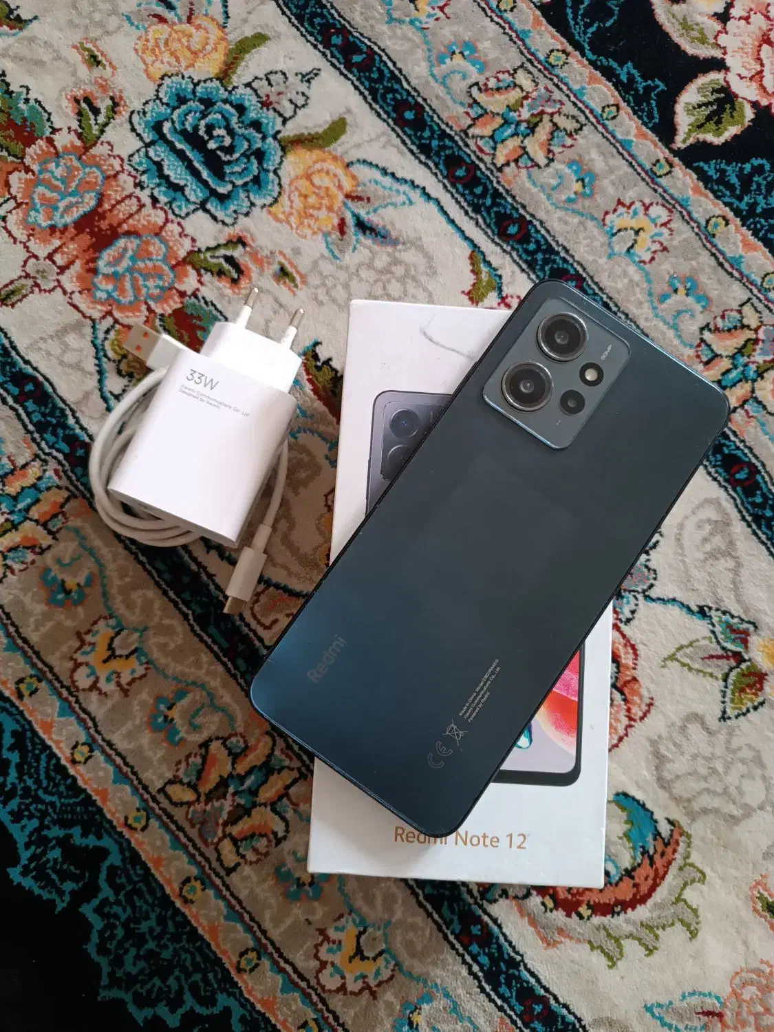 شیائومی note 12 حافظه 128 گیگ رام 8 گیگ|موبایل|فردیس, ثابتی|دیوار