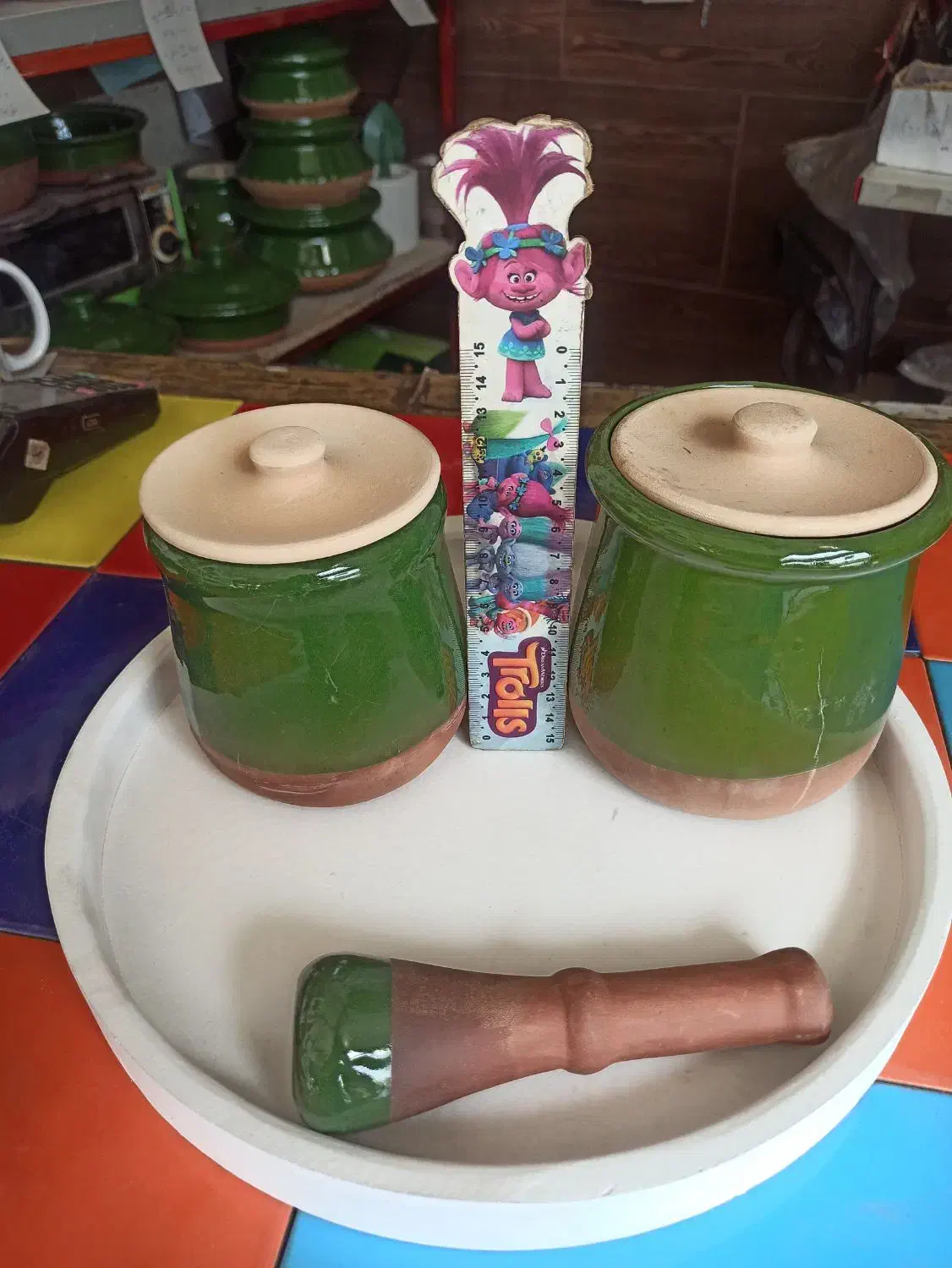 دیزی سفالی|ظروف پختوپز|باقرشهر, |دیوار