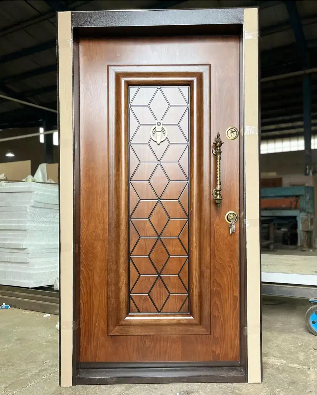 درب ضدسرقت طرح گل کد ۸۰۰۵۱۱۵۶۷|مصالح و تجهیزات ساختمان|قائمشهر, |دیوار