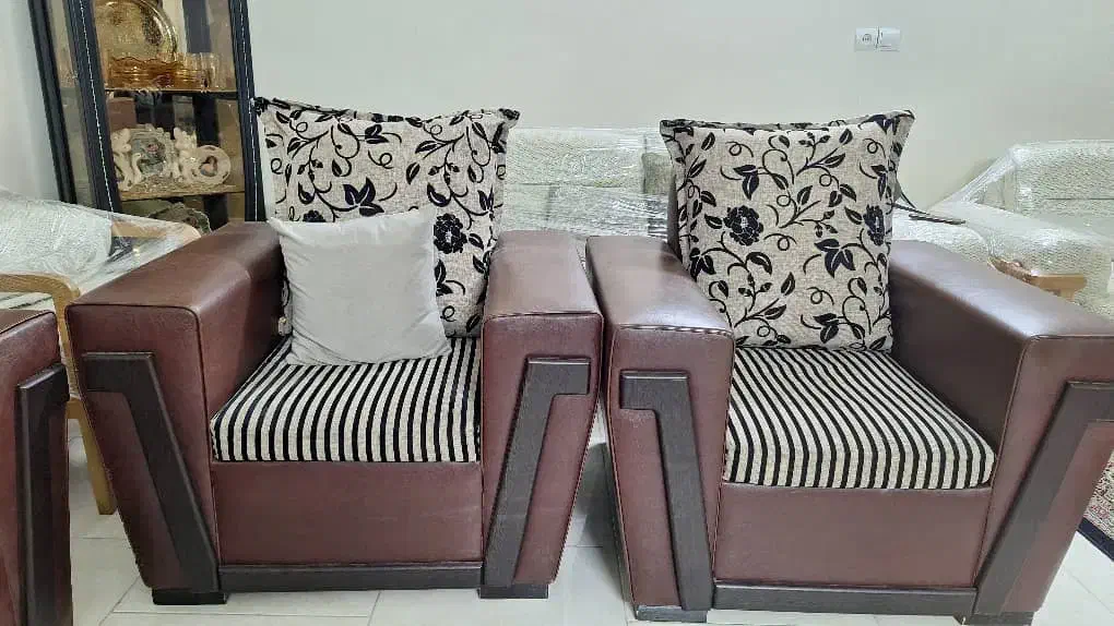 مبلمان راحتی ۷ نفره|مبلمان خانگی و میز عسلی|بروجرد, |دیوار