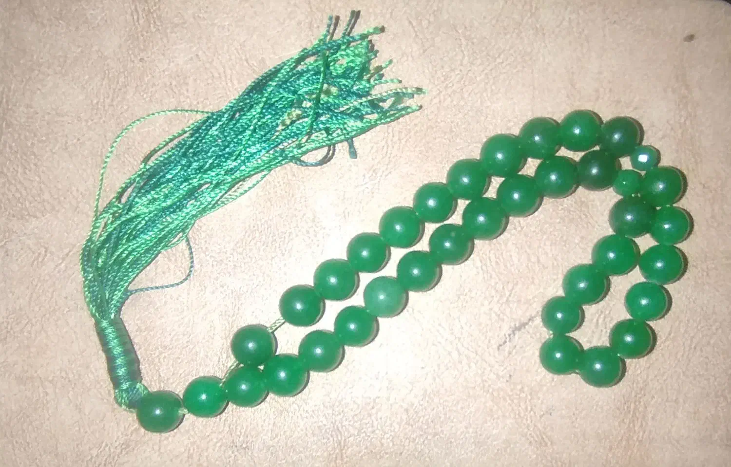 تسبیح عقیق سبز نایاب|بدلیجات|بم, |دیوار