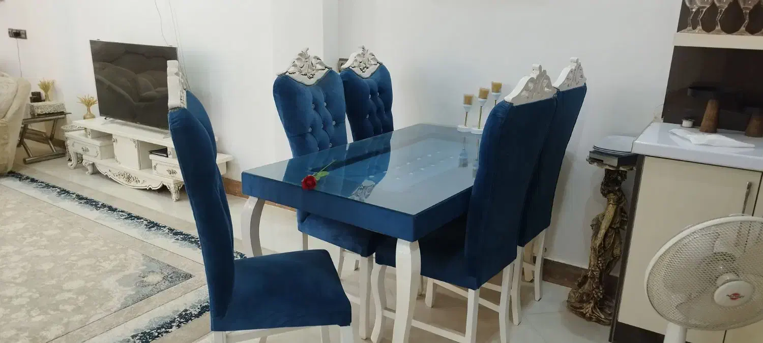 میز نهارخوری شش نفره کاملا سالم|میز و صندلی غذاخوری|خواف, |دیوار