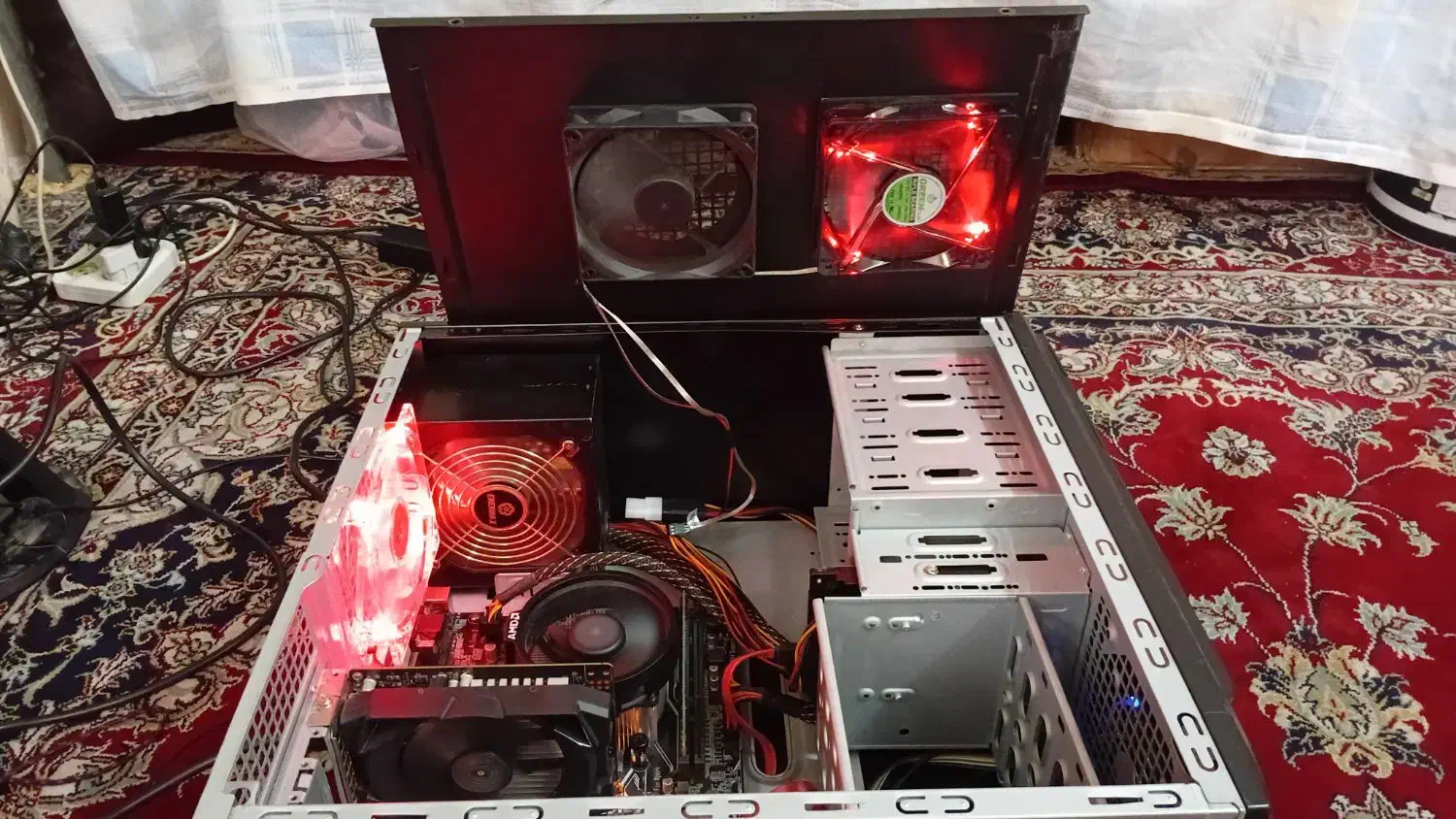 کامپیوتر رایزن با گرافیک 1050ti|رایانه رومیزی|تهران, شهرک غزالی|دیوار