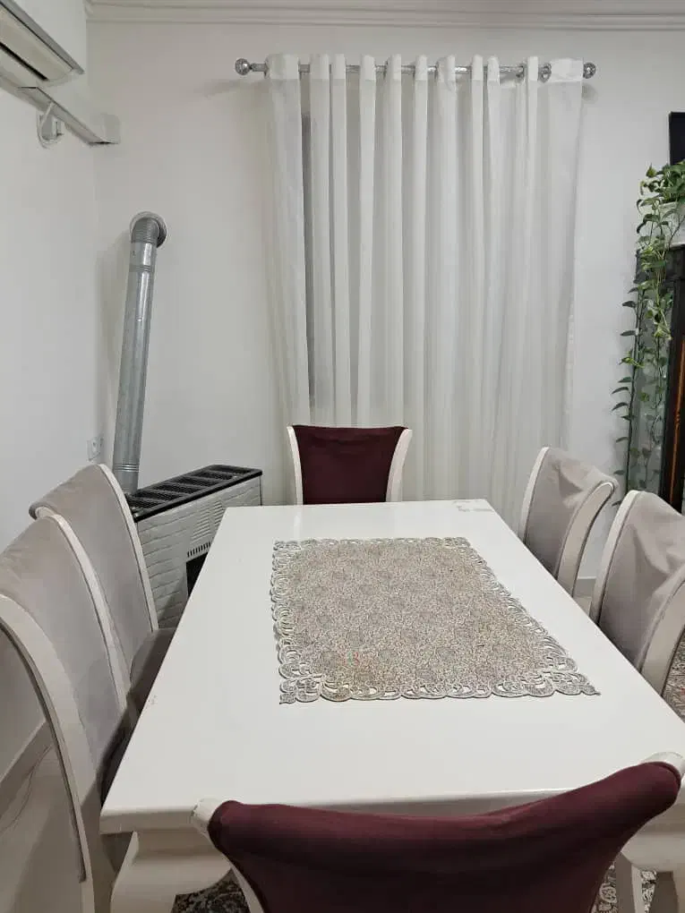 میزوصندلی غذاخوری ۶ نفره|میز و صندلی غذاخوری|رشت, نخودچر|دیوار